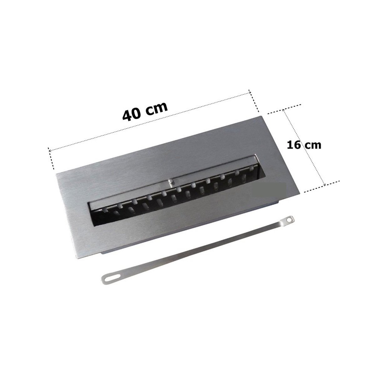 Lareira Queimador Ecológico Inox 40cm