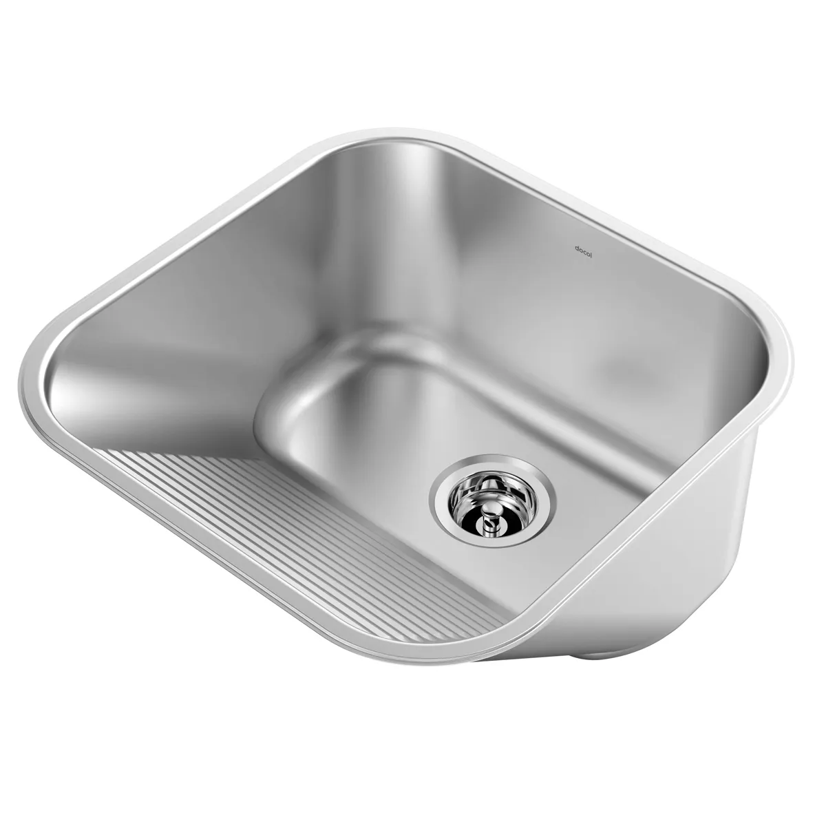 Tanque Inox Docol Pequeno 40x40x23cm Acet...